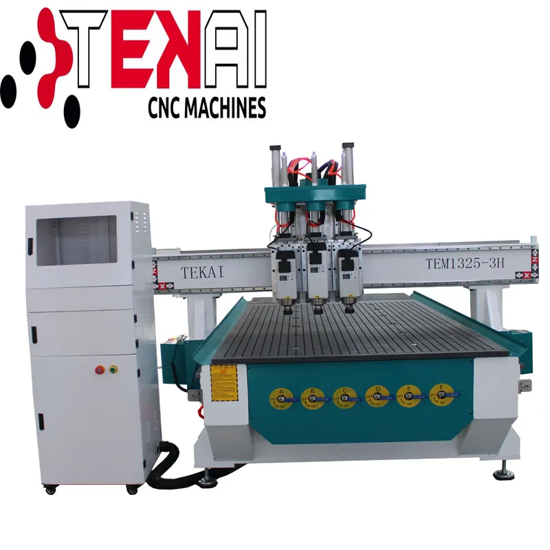 China TEKAI cnc milling machine with air cooling ATC spindle low noise