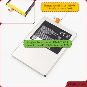 

Battery suitable for ZTE-mobile TWM Amazing X5S with Battery Model E168-515978（Please check this model firstly）