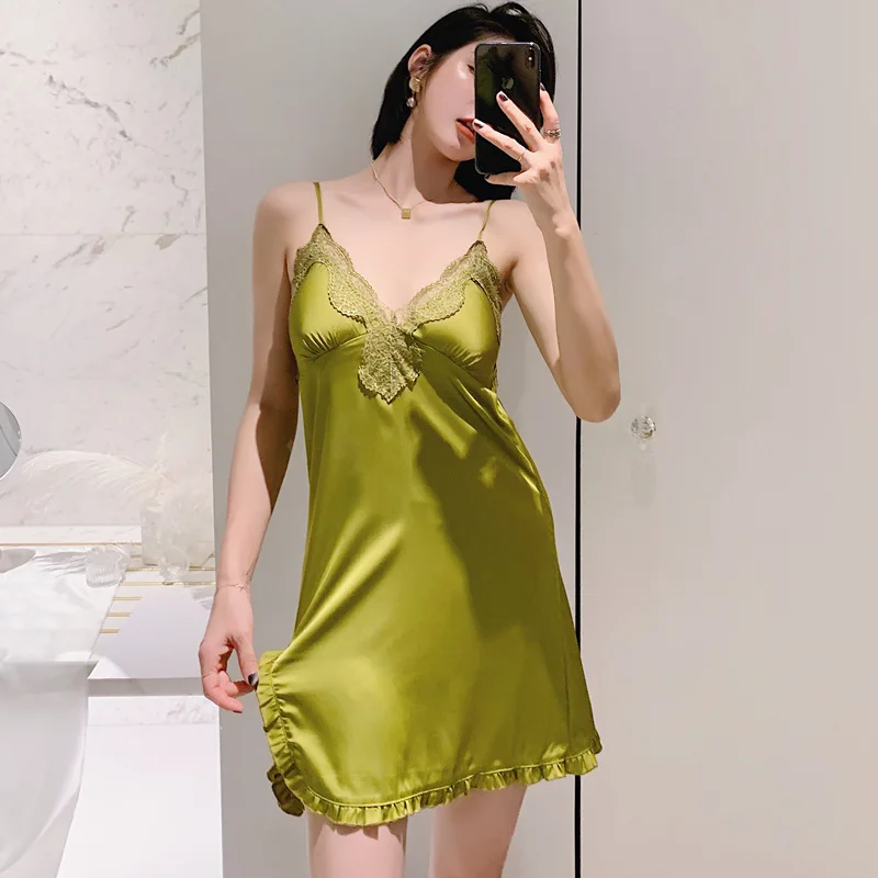 yellow night dress