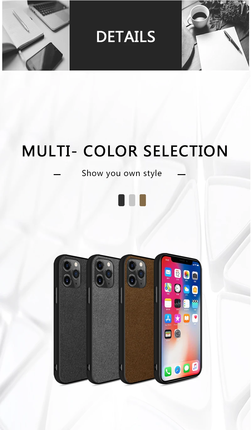 iphone leather case MOFI Dành Cho iPhone 12 Pro Vải Dành Cho iPhone 12 Pro Max TPU Chống Sốc Lưng Cho iPhone 12 ốp Lưng 6.1 Cao Cấp Fundas designer phone cases