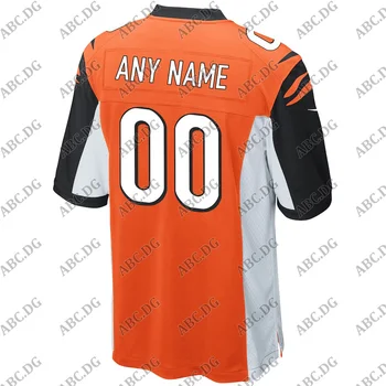 

Customized Stitch Men Women Kid Youth Cincinnati Orange Alternate Customized Game Jersey Any Name Any Nnumber 4XL 5XL 6XL