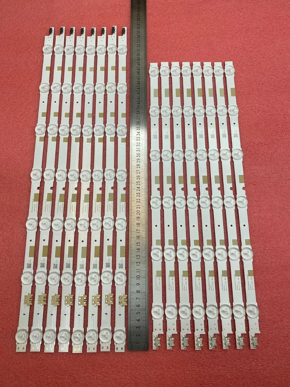 16 PCS tira conduzida luz de fundo