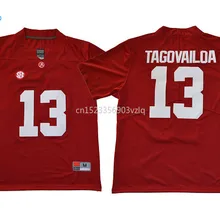 Новое поступление, высокое качество, NCAA Tua Tagovailoa#13, Молодежная Футболка для колледжа, трикотажные изделия, S-XXXL