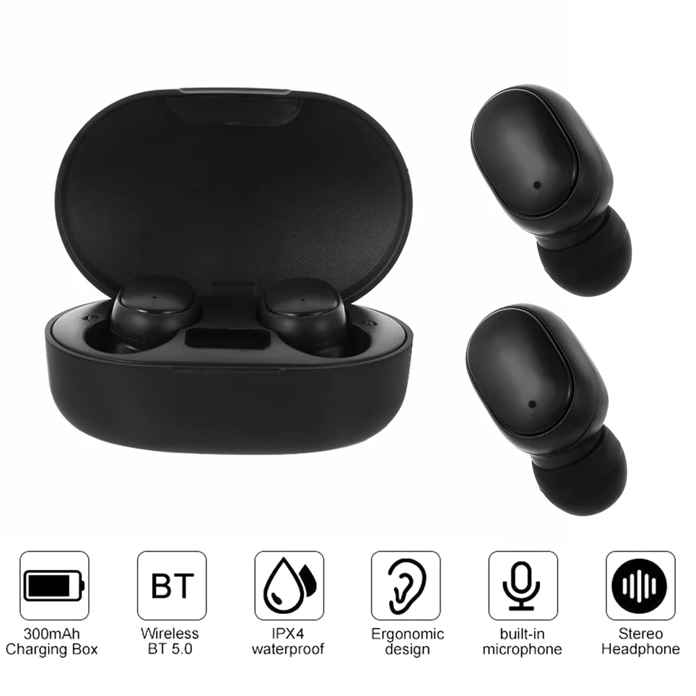 696 A6L TWS Bluetooth 5 0 беспроводные наушники светодиодный дисплей Автоматическое