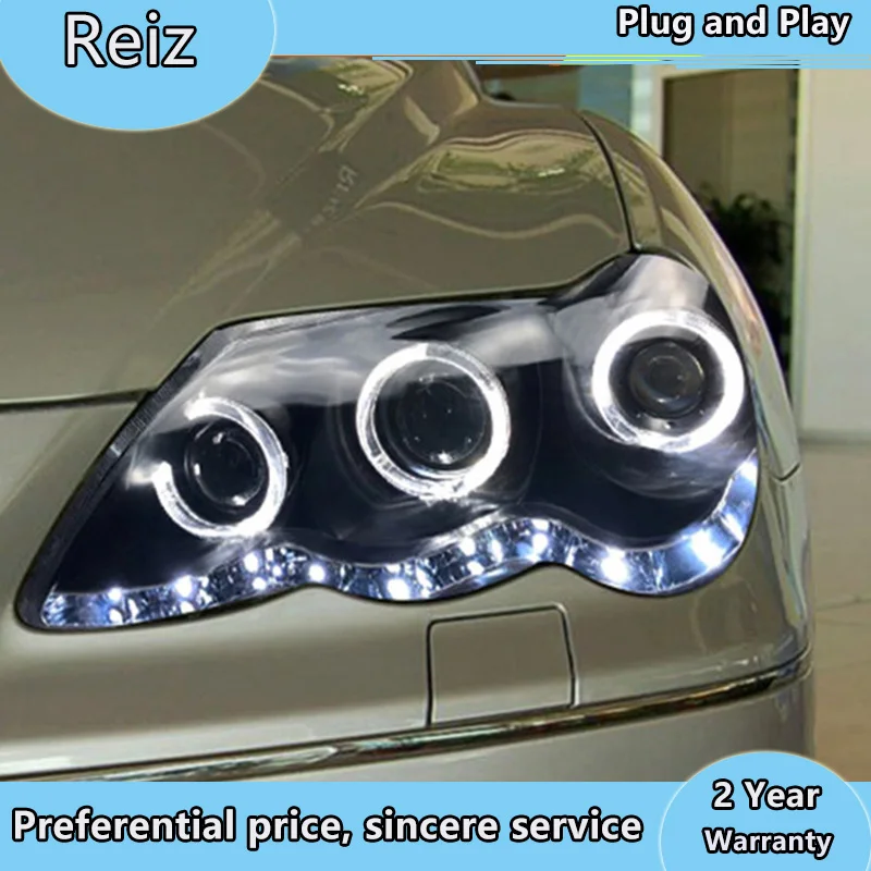 

Car Styling Head Lamp for Toyota Reiz Headlights 2006-2009 Mark X LED Headlight Bi-Xenon Head Lamp LED DRL Car Lights