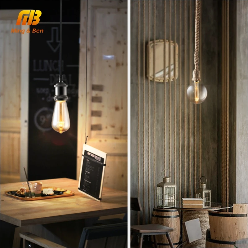 Retro Edison Light Bulb E27 220V DST64 DT45 DG80 DG95 DG125 LED Ampoule lighting Fairy Bulb For Coffe Shop Bar Christmas Wedding
