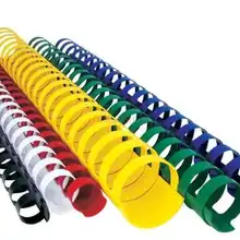 100 шт. переплет фартук пластик 21 отверстие a4 расходные переплет машина