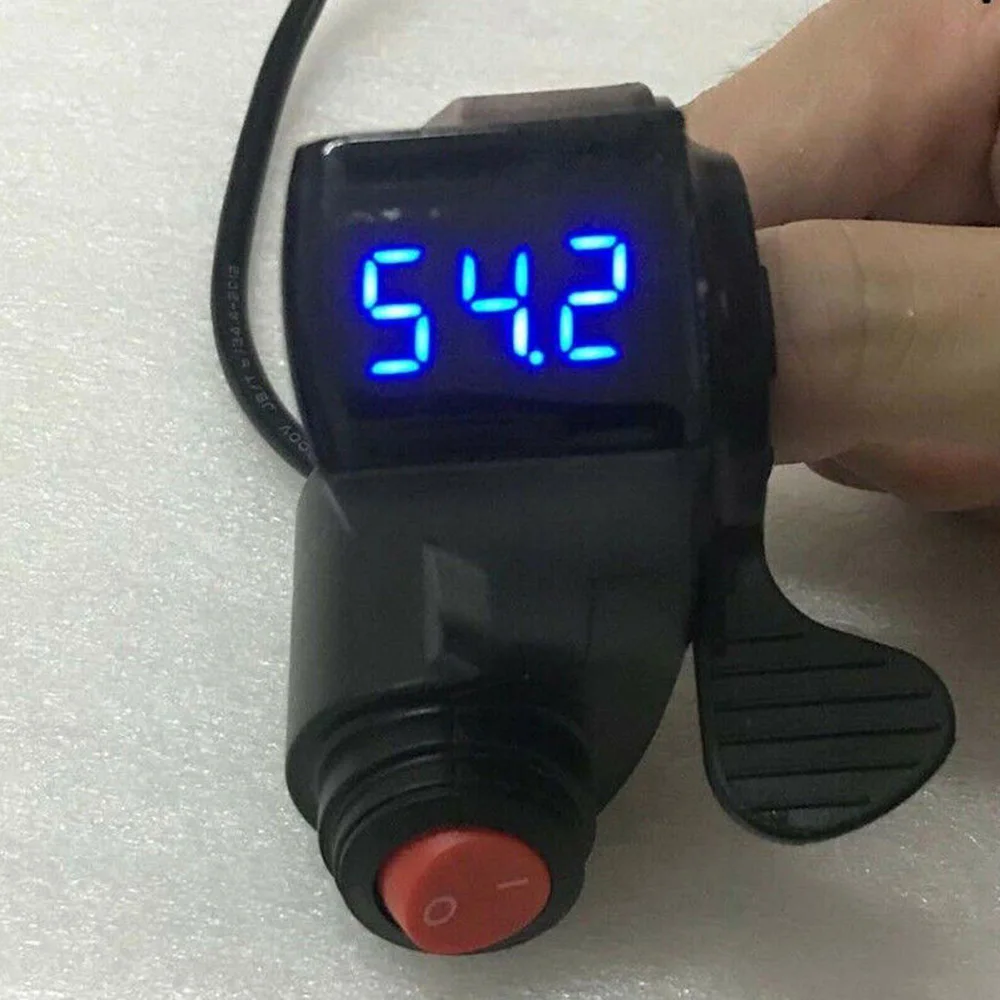 Руль дроссельная заслонка 12 V-72 V для е-байка универсальный для скутер электрический велосипед