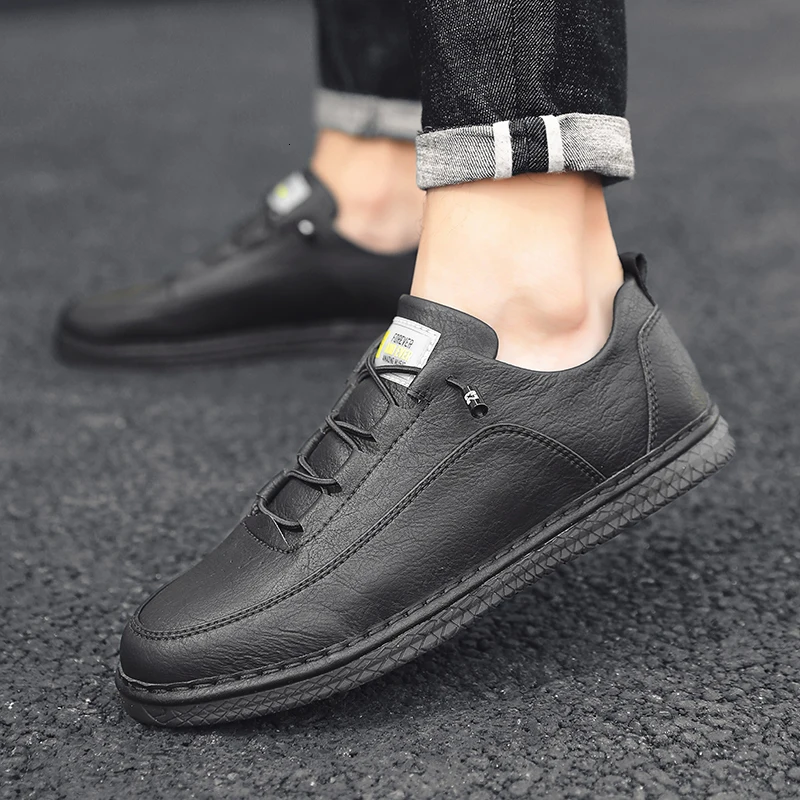 

Men sneakers Shoes outdoor Trainers Genuine leather Casual Men outdoor Flat shoes Sneaker Footwear shoes Zapatos De Hombre a4