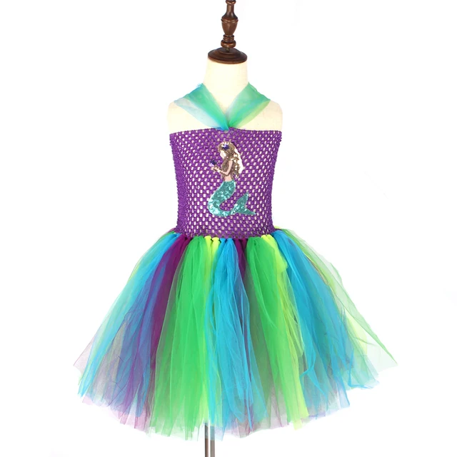 Girls Tutu Dress Kids Birthday Costume 