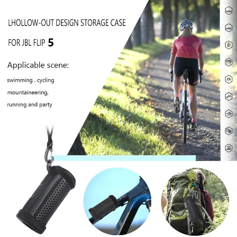 Защитный жесткий чехол с отверстиями для JBL Flip4 JBL Flip 5 водонепроницаемый Bluetooth динамик