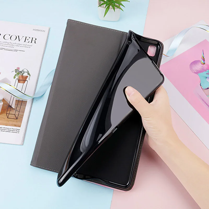 Case For ipad Pro 11 inch 2018 Ultra-thin marble painting Folding Folio Stand protective Cover For Apple ipad Pro 11 Smart Case (2)