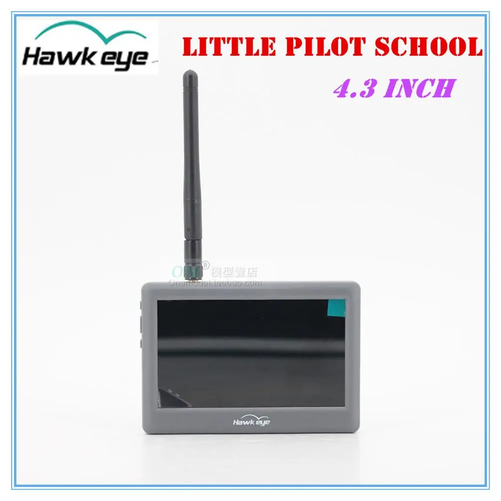 D./-новый/Hawkeye маленький пилот школы 4 3 дюймов 5 8G 48CH / FPV HD монитор воздушный