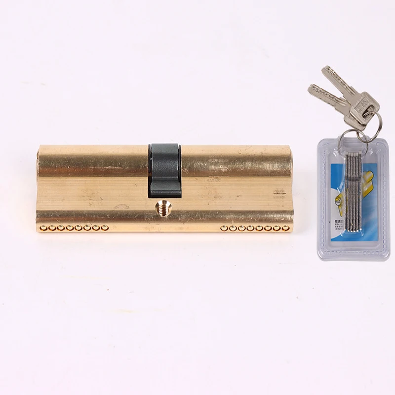 

Door Lock Cylinder Anti-Theft Household AB Safety High Security Double Side Opening of All Copper Cylinder For Furniture