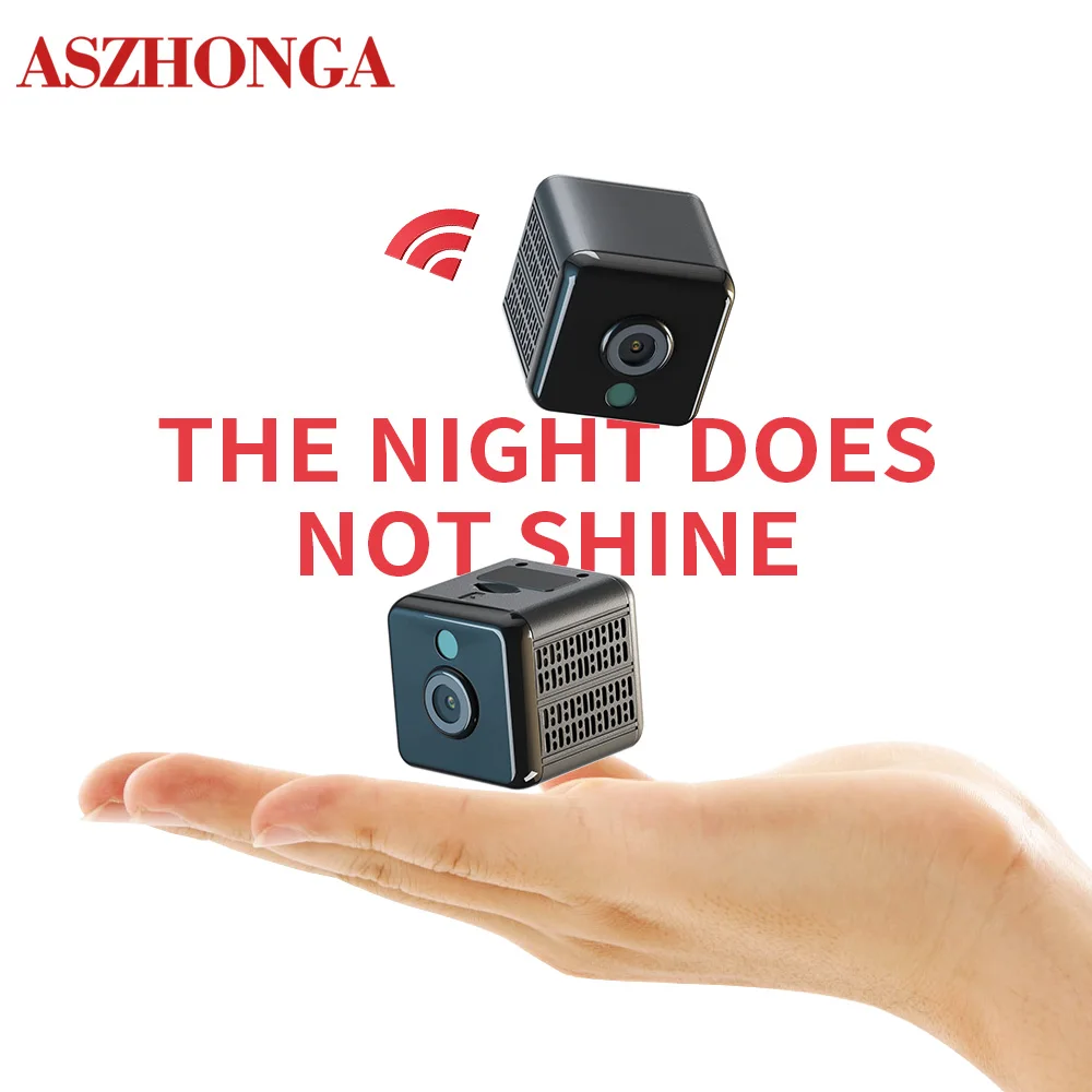ASZHONGA WIFI MINI Battery Secuirty IP Camera Magnetic Wireless HD CCTV