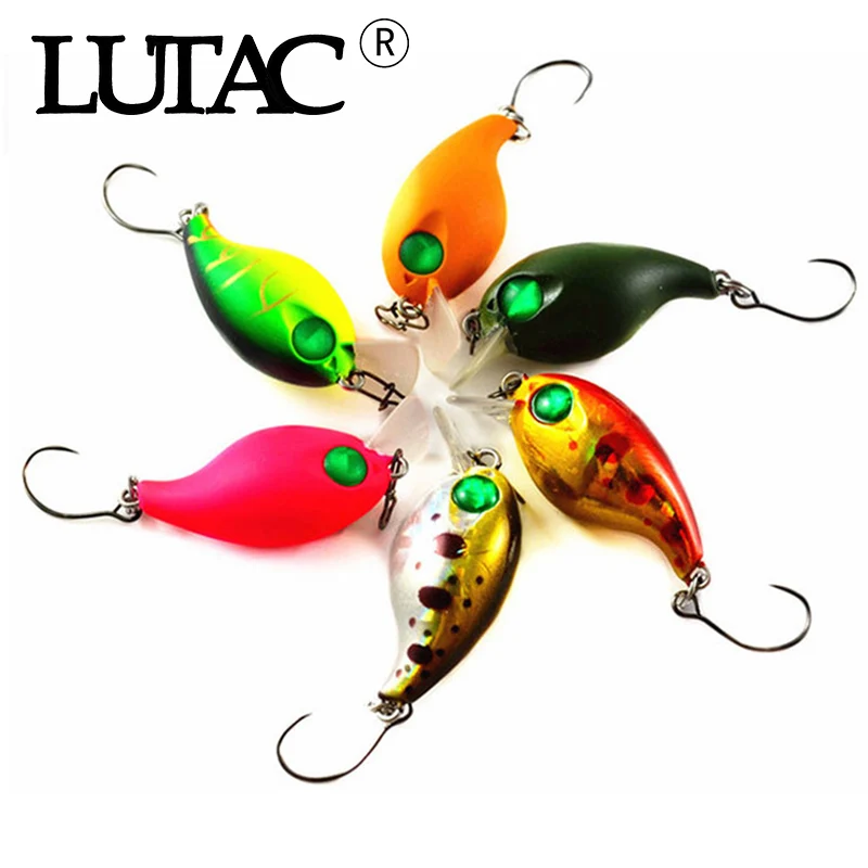 Рыболовная приманка LUTAC mini baby с крючком 28 мм 2 г|Наживки| |