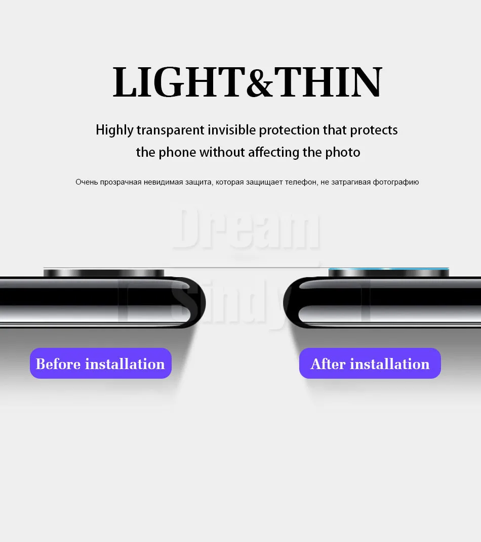 2-4 шт. Защитная стеклянная пленка для камеры для iphone 11 Pro Max 6 6s 7 8 PLus X XR XS Max полное покрытие Защита объектива закаленное стекло