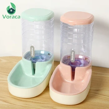 

3.8LAutomatic Pet Cat Dog Feeder Plastic Large Capacity Water Food Dispenser Animal Cat Dog Drinking Feeder Bowl Pet Supplies