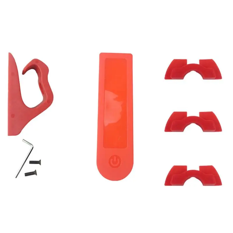 Скутер амортизирующий кронштейн для Xiaomi Mijia качество 3D печатных КРЫЛО НАБОР - Цвет: Красный