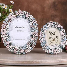 Свадебные украшения винтажная Серебряная фоторамка набор фоторамки для фото свадебная семейная фоторамка