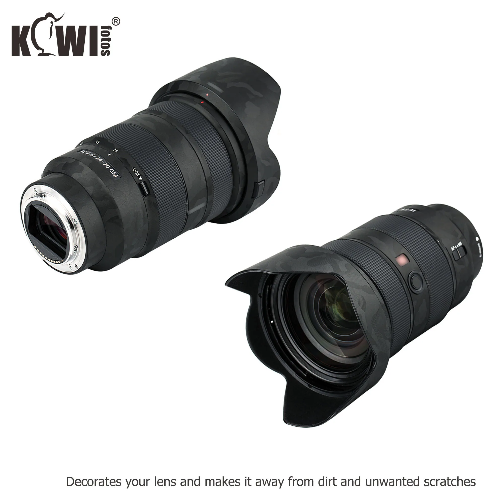 Kiwi антицарапные линзы и бленда для объектива наклейка Sony FE 24 70 мм f/2 8 GM объектив