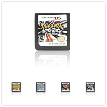 

Pokemon Diamond Pearl Platinum HeartGold SoulSilver Video Game Cartridge Card for Nintendo DS 3DS 2DS Consoles English Version