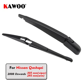 

KAWOO Car Rear Wiper Blade Blades Back Window Wipers Arm For Nissan Qashqai Hatchback (2008 Onwards) 305mm Auto Windscreen Blade