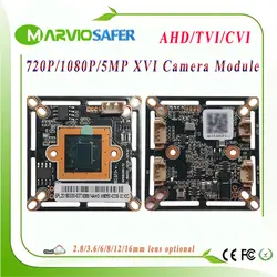 720P 1080P 5MP AHD TVI CVI CCTV камера модуль 2MP XVI камера плата CVBS HD аналоговая камера видеонаблюдения Сигнализация