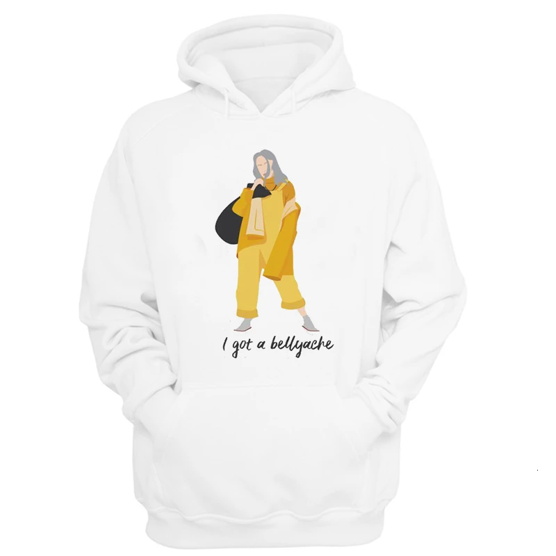 4007 Мужская одежда Billie Eilish Толстовка Женский свитшот Харадзюку корейская модная одежда 90s хип хоп Японская уличная винтажная - Цвет: 4007