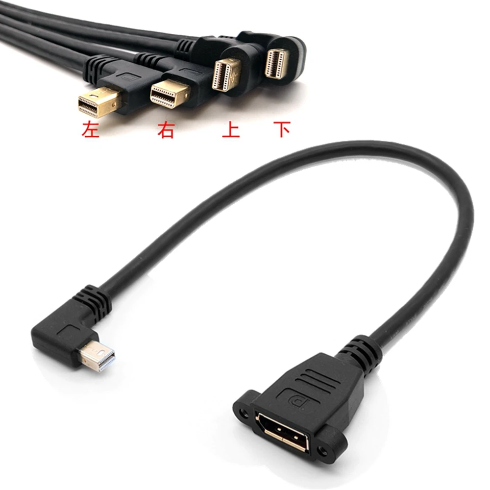 Adattatore Per Displayport Kabel Mini Displayport Revten Ibo Zu In Schwarz-4K Auflösung Bereit-Thunderbolt Und Thunderbolt 2