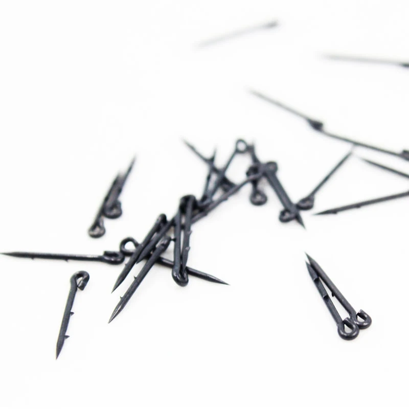 10 шт. металлический рыболовный крючок жало Pin Спайк колючей личинка приманки