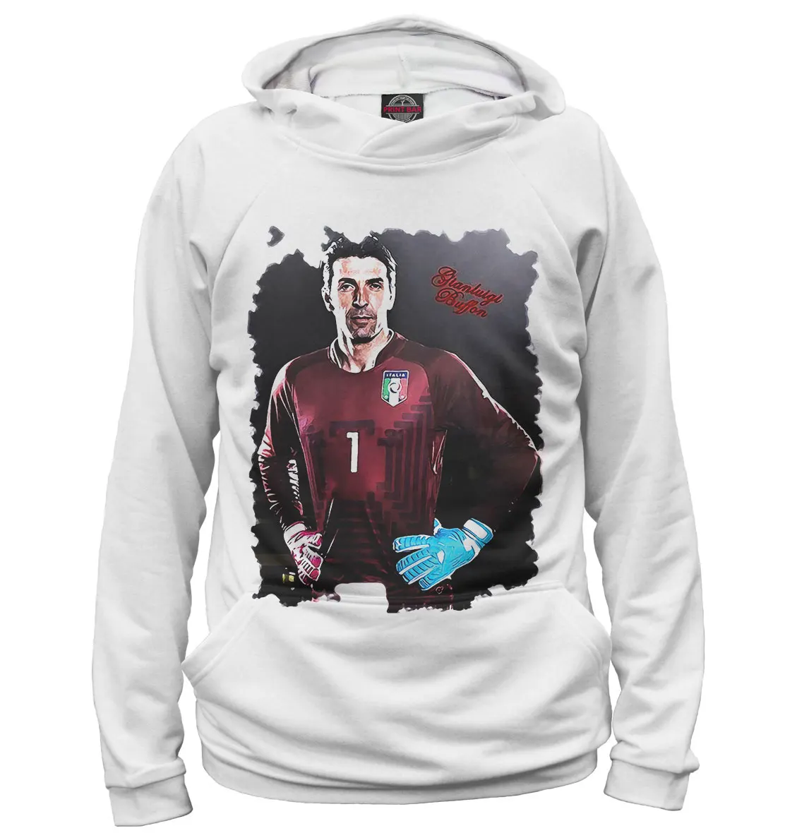 Hoodies sweatshirt джанлуиджи Buffon (soccer) | Мужская одежда