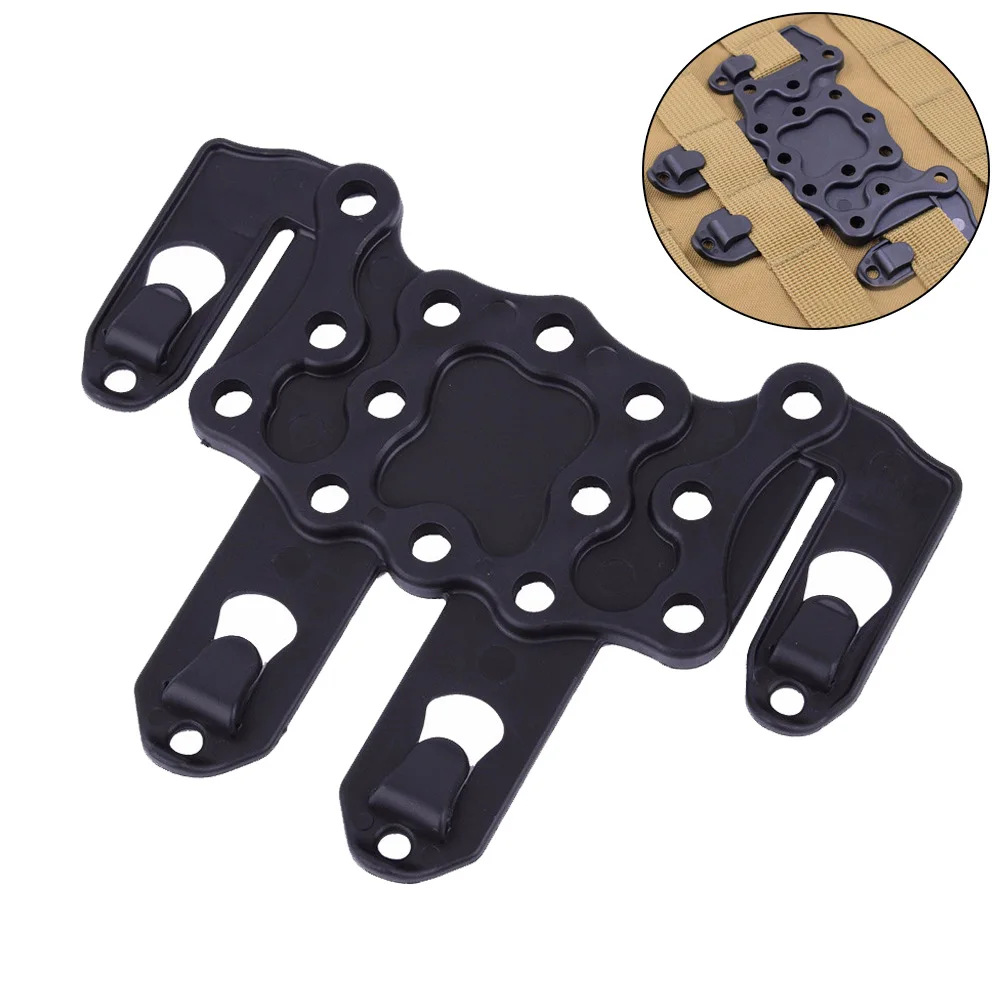 

Military Vest CQC Airsoft Tactical Strike Platform Molle Portable Molle Plastic Hanger Gun Holster Hunting Vest Hanger