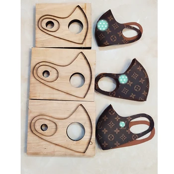 

Japan Steel Blade Leather Die Cutter For DIY handmade Face Mask Leathercraft Punch Tool