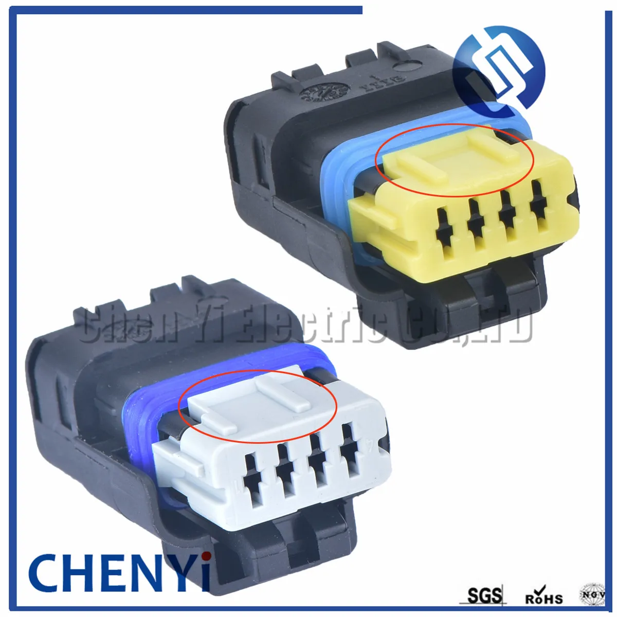2 комплекта 4-контактный 211PC042S4021 211PC042S8021 водонепроницаемый FCI Электрический