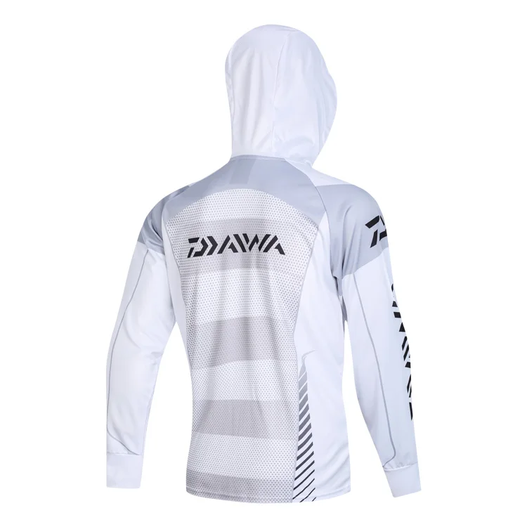 DaiwaNew Мужская одежда для рыбалки, ветрозащитная куртка на молнии, антимоскитное пальто, одежда для рыбалки, бега, верховой езды, рыбалки