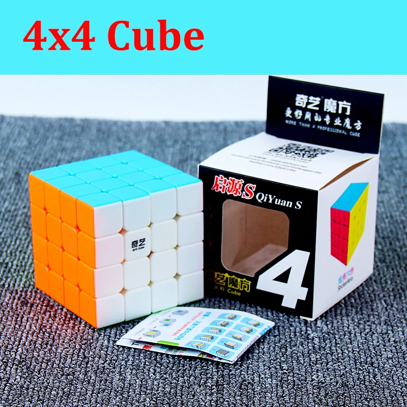 Qiyi 2x2 3x3 4x4 5x5 головоломка волшебный куб игры Cubo Magico 3x3x3 4x4x4 QidiS WarriorW скоростные кубики подарок ко дню рождения развивающая игрушка - Цвет: 4x4 cube