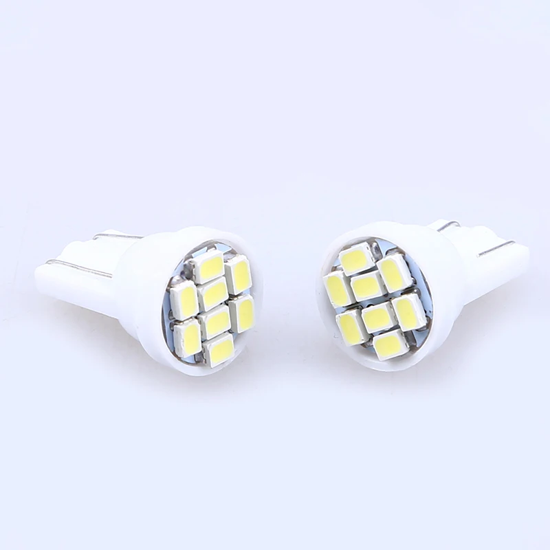 POSSBAY супер яркий 2 предмета 8SMD T10 1206 куполообразный индекс Автомобильный
