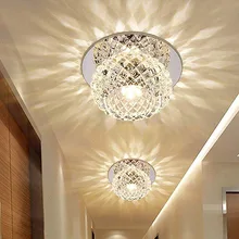 3PCS LED Modern Flush Mount Lighting Ceiling and Wall Light Spots Crystal Round Ceiling Lamp for Vestibule, Hallway, Entrance 3PCS LED Modern Flush Mount Lighting Ceiling and Wall Light Spots Crystal Round Ceiling Lamp for Vestibule, Hallway, Entrance