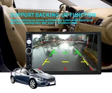 2 Din 7 дюймов сенсорный экран авто радио MP5 Кассетный плеер Bluetooth Авторадио USB/FM/auxin автомобильное стерео Зеркало Ссылка