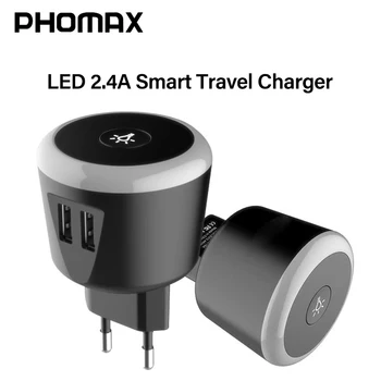 

PHOMAX USB Charger Smart LED Fast phone Charger for iPhone X Xs 8 iPad Samsung Galaxy s8 s9 s10 Galaxy HTC Xiaomi Huawei Nexus