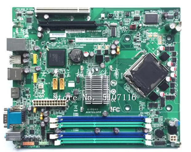 Высококачественная настольная материнская плата для M8000S BTX L-IQ45 MTQ45NK A58 M58p 64Y5547 будет испытания перед отправкой
