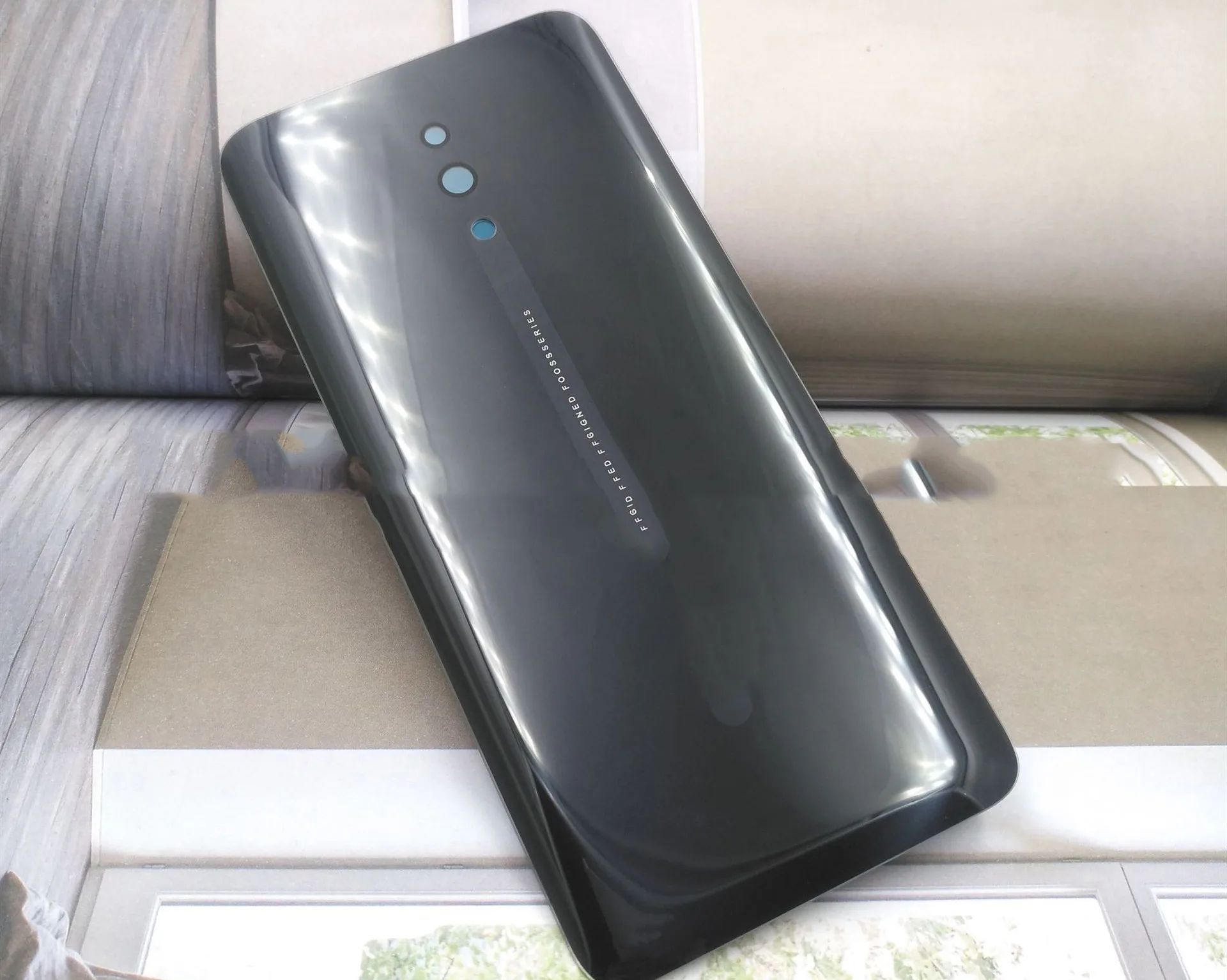 Серебристый Подарок+ высокое качество батарея задняя крышка Замена для OPPO Reno запасные части батарея задняя крышка для Oppo Reno запасные части - Цвет: Серебристый