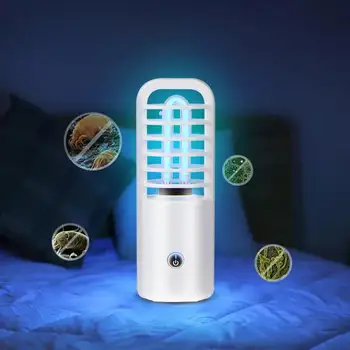 

USB Portable UVC Sterilizer lamp Handheld Rechargeable Ultraviolet lamp Deodor UV Disinfection Germicidal lamp for Traveling
