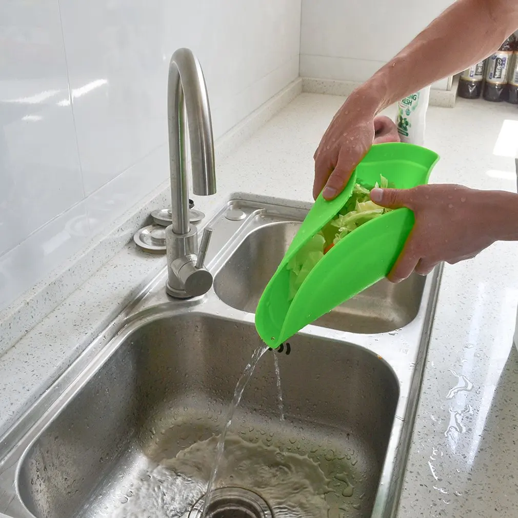 Многофункциональная волшебная силиконовая разделочная доска складной гибкий круглый коврик для дома кухонные инструменты