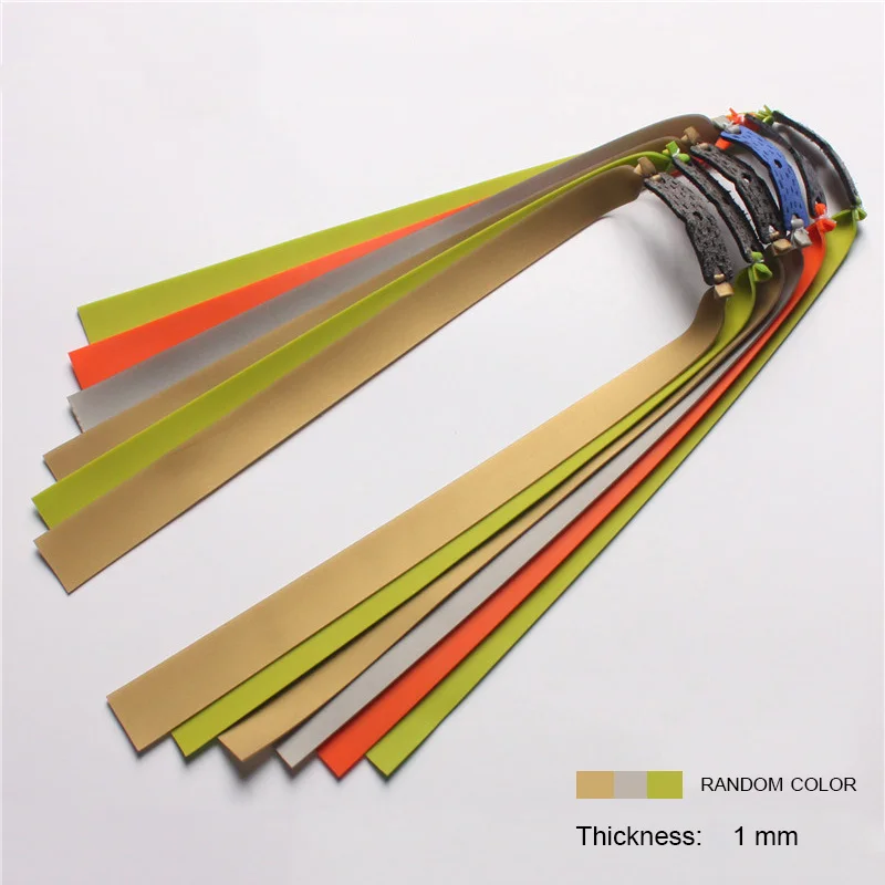 thumbnail image 2 of Slingshot Replacement Bands 10-Pack - Heavy Duty Natural Latex 1.3-2.0mm Thickness Slingshot Gun 2 of 12