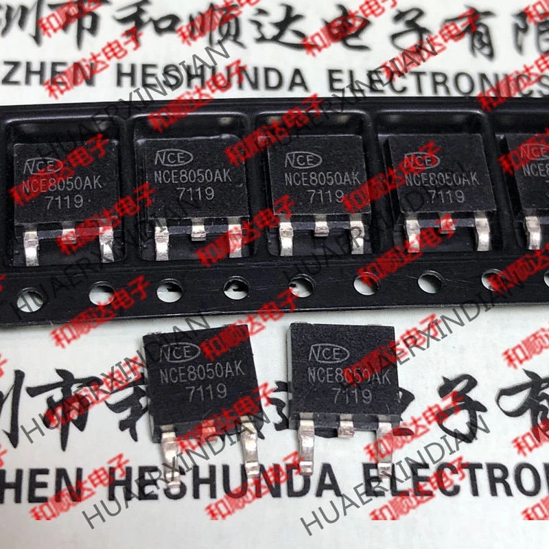 10 шт./лот и NCE8050AK-252 80V 50A на