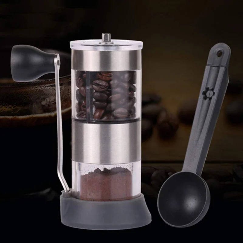 

Measuring Tamping Coffee Scoop Tamper Black Espresso Stand Plastic Multifunctional Coffee Spoons Tea Seasoning Spoon