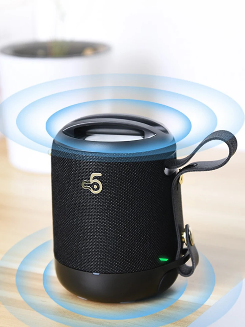 Беспроводной Bluetooth динамик, сабвуфер TWS, открытый IPx5, водонепроницаемый, с защитой от падения, портативный, карта, пластиковый брезент, Bluetooth динамик