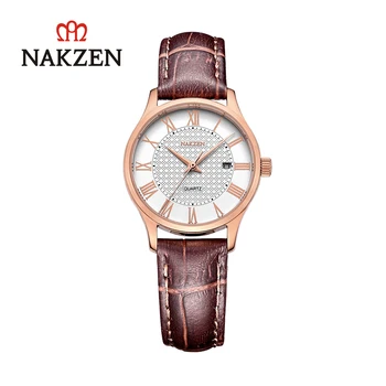 

NAKZEN Woman Watches Luxury Watch Women Quartz Women's Wristwatch 360° Diamond Flower Rotating Dial Magnetic Strap Clock